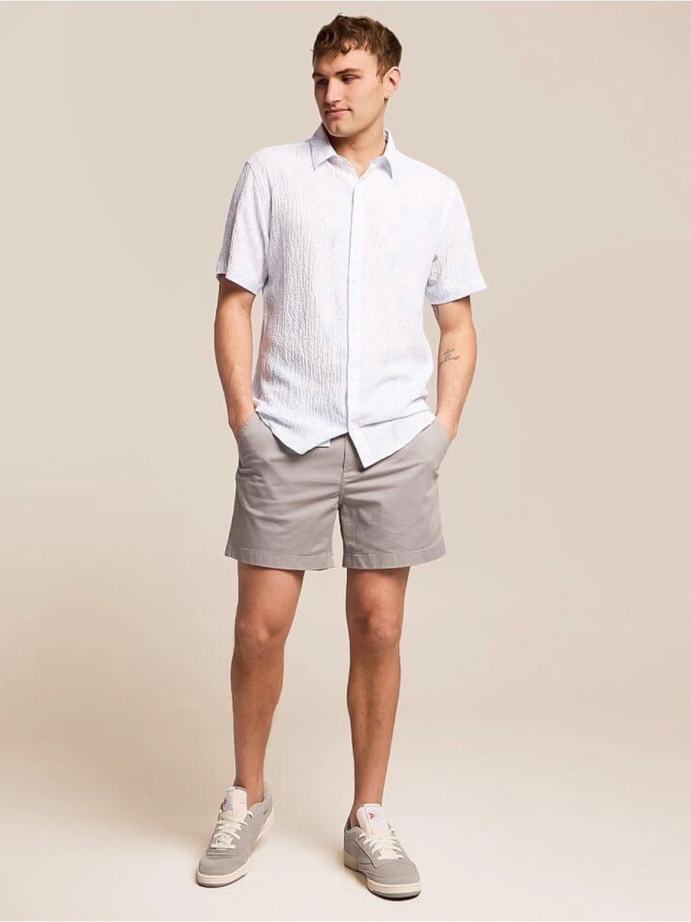 Chubbies The Steel Grays 7” Originals Stretch Shorts Gray S